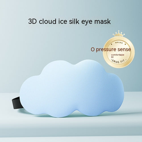 Noble Cloud Sleep Mask — Lake Blue · Contoured