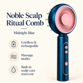 Noble Scalp Ritual Comb — Midnight Blue